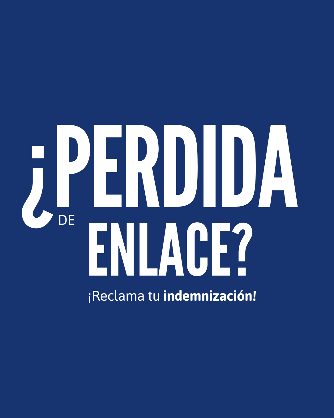 Reclamación por pérdida de enlace