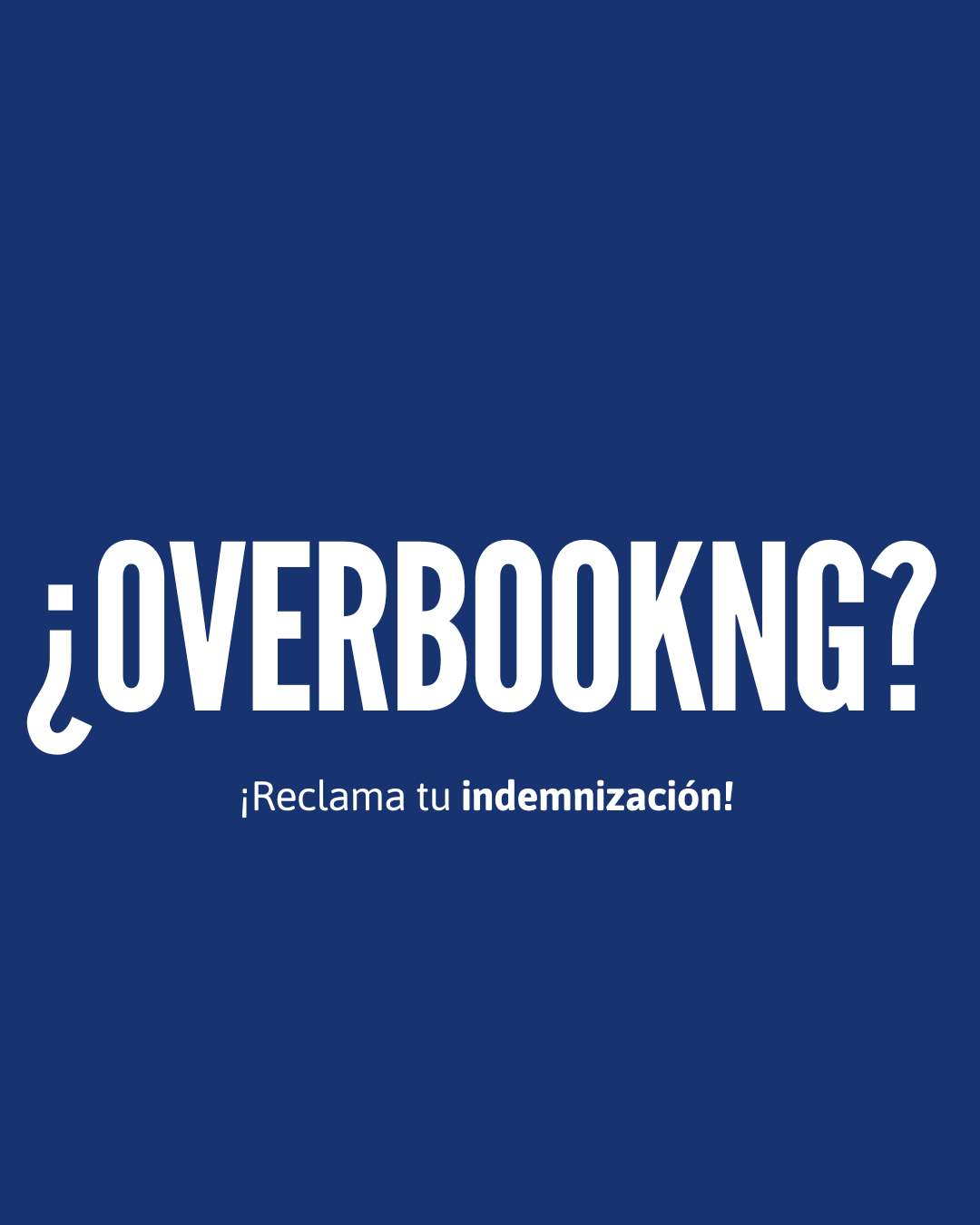 Reclamación por Overbooking